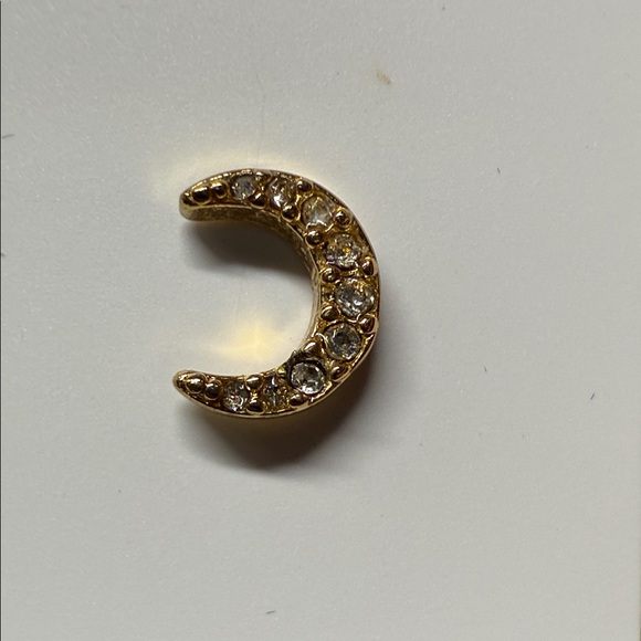 Kate Spade Gold Crystal Star and Moon Earrings - Picture 7 of 7